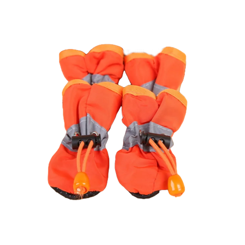 Wasserdichte Hundeschuhe – Rutschfeste Regenstiefel für kleine Hunde & Katzen (4er-Set)