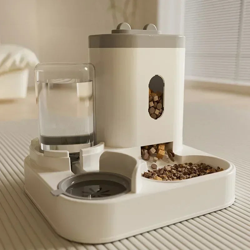 Automatischer Futter- und Wasserspender für Haustiere