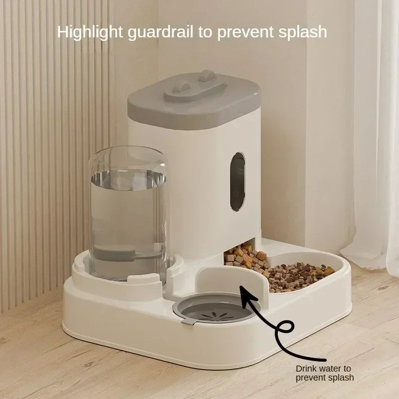 Automatischer Futter- und Wasserspender für Haustiere