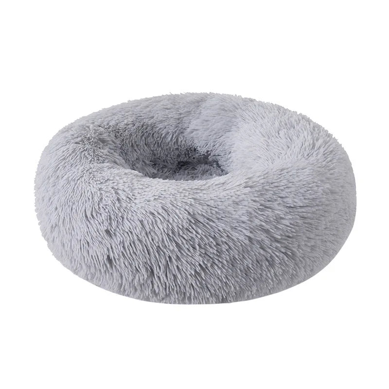 Plush Round Pet Bed for Cats50CM