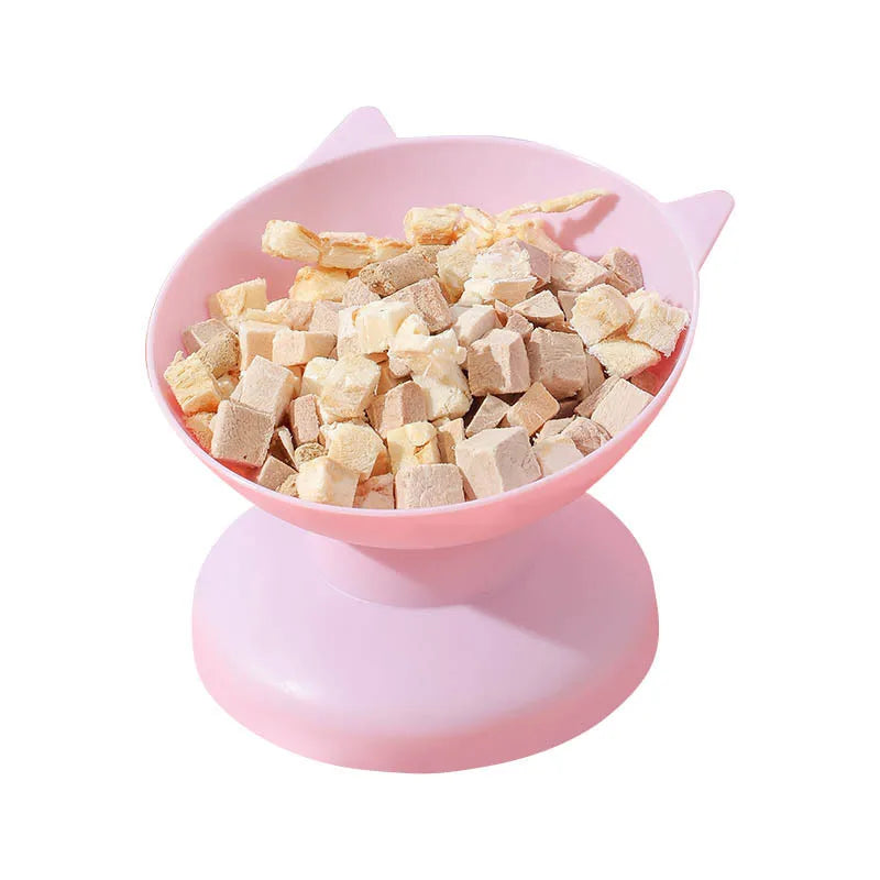 New pet Food Bowl Tilt High Bottom Neck Protector Antichoking Dog and Cat Water Bowl Antidumping Dog Feeding Supplies